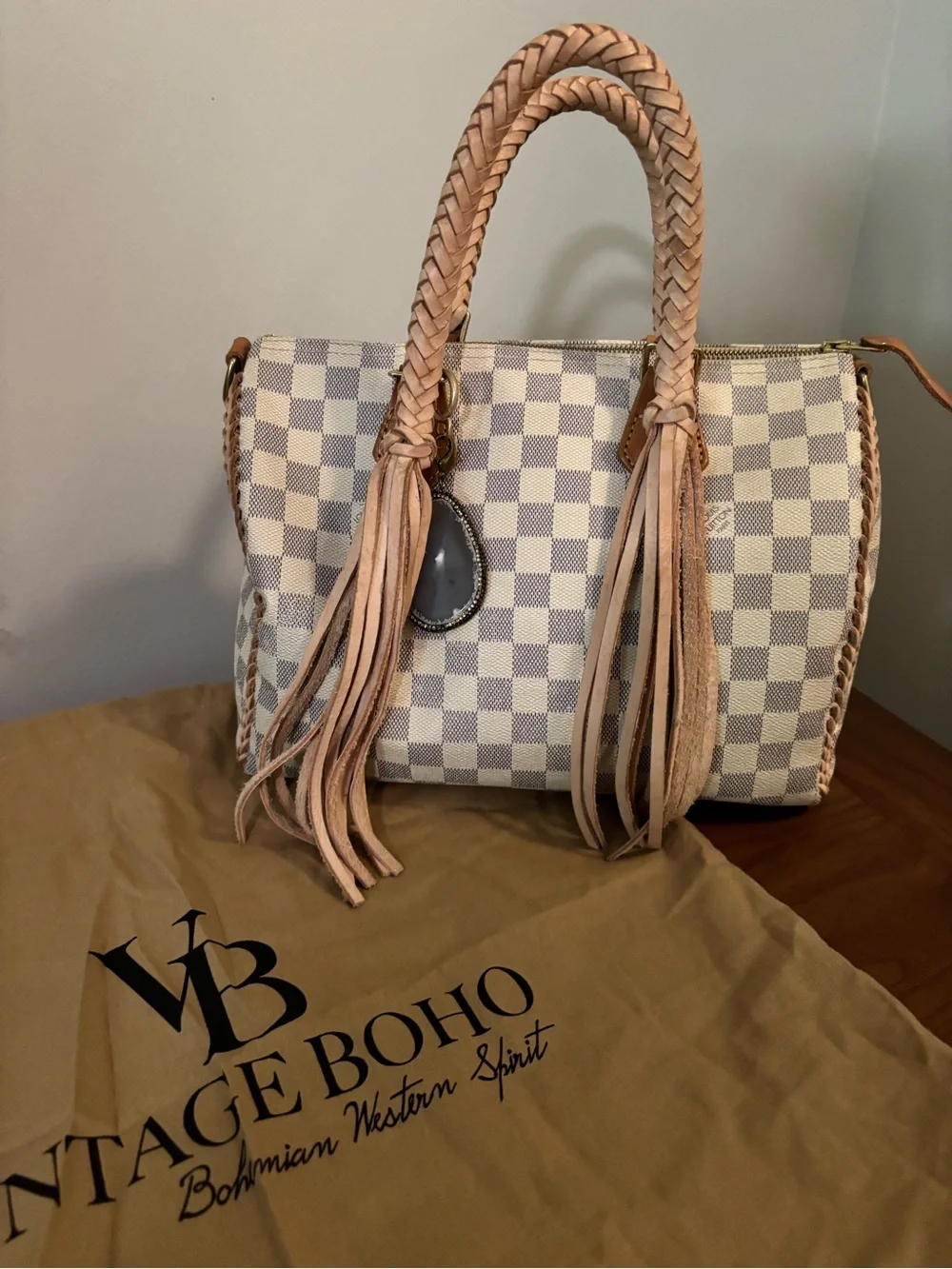 Vintage Boho LV Speedy